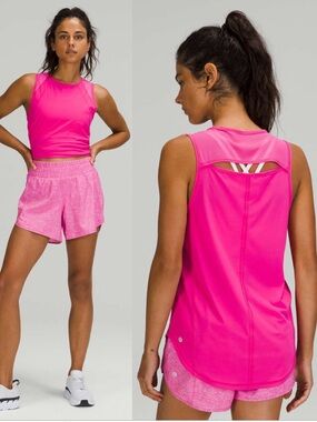 LULULEMON Sculpt Tank Top (First Release)  In Sonic Pink Sz. 4 Small